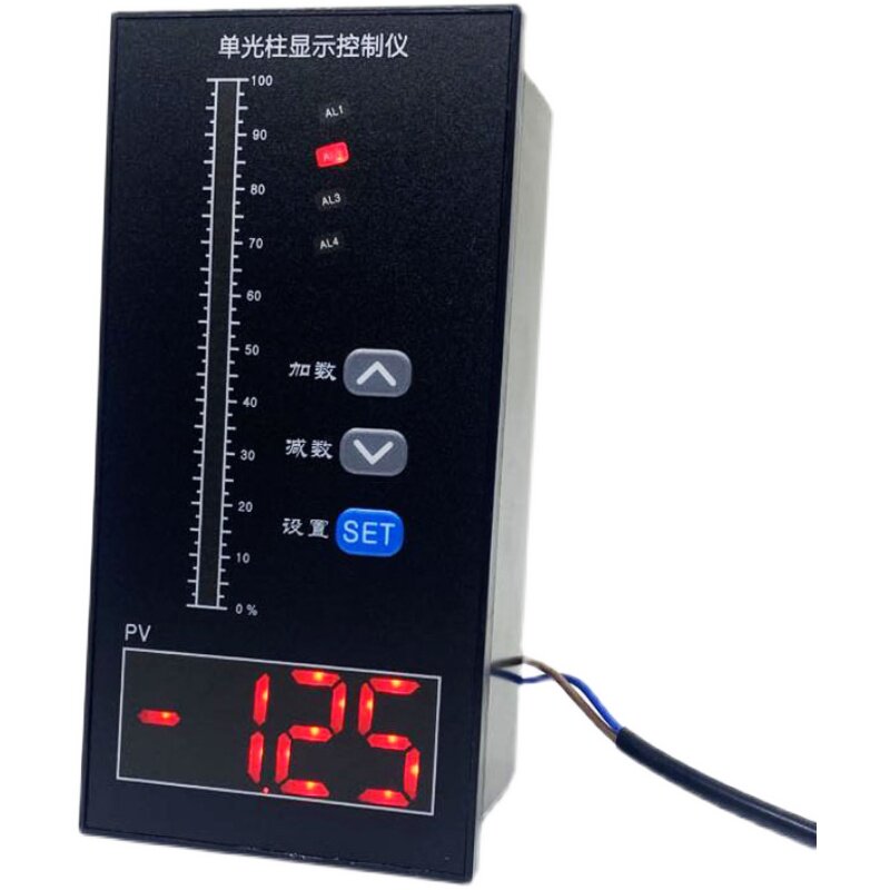 智能贴片数显单光柱测控仪投入式液位传感器配套水位自动报警控制