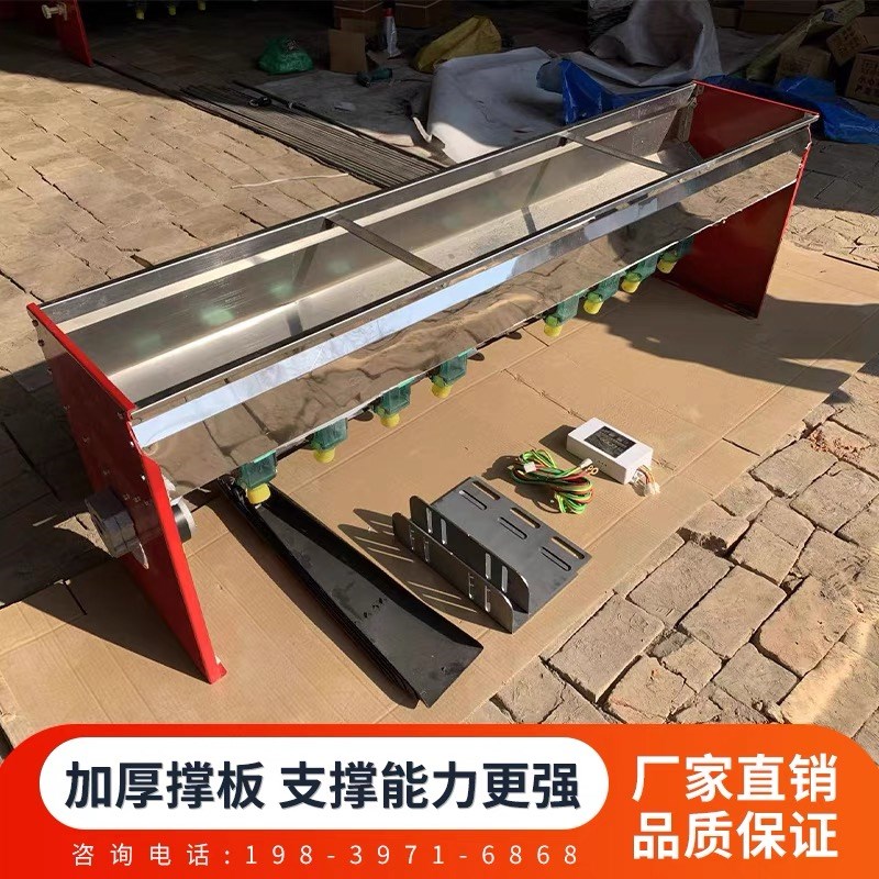 旋耕机配套撒肥机多功能不锈钢肥箱大型拖拉机后置电动施肥器