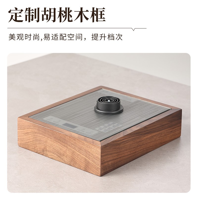 纯钛全自动上水烧水壶茶台一体泡茶专用钛合金电热壶家用保温一体
