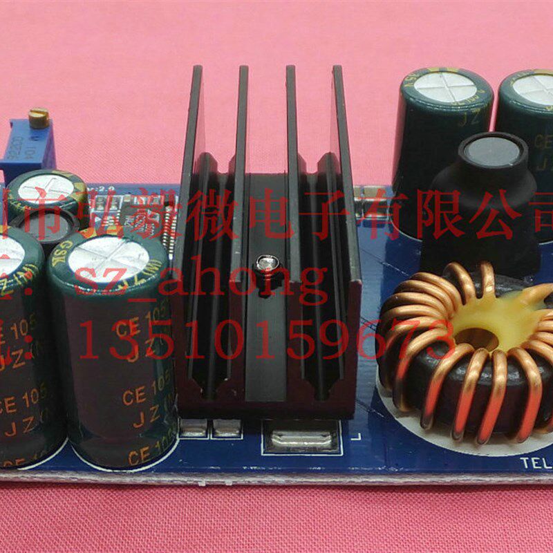 LTC3780自动升降压模块 12V转12V 12A 24V转24V 144W 车载电源