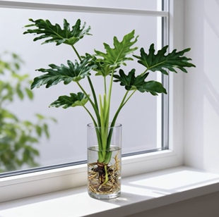 水培春羽盆栽绿植花卉室内外客厅桌面茶几水养植物好养四季常绿树