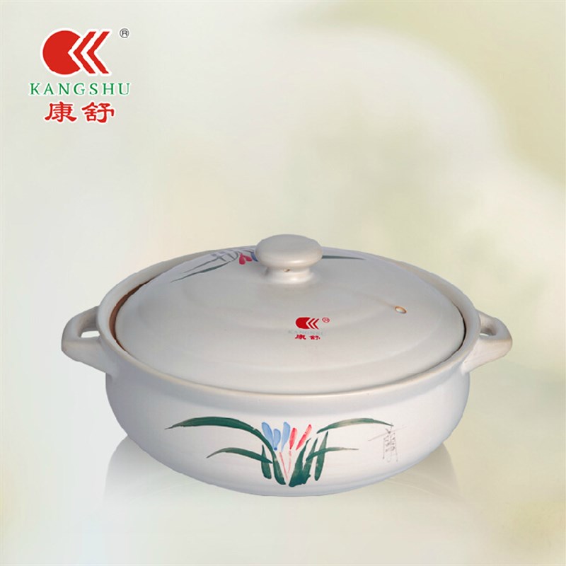 康舒陶瓷 耐高温陶瓷煲 砂锅火锅煲炖锅煲汤锅超大容量汤锅