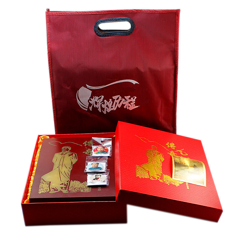毛爷爷邮票纪念品套票集邮收藏邮品公司红色文化送中老年长辈礼品