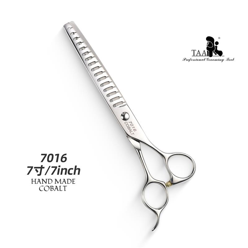 TAA它它7016鱼骨剪 7寸宠物美剪刀16齿打薄剪