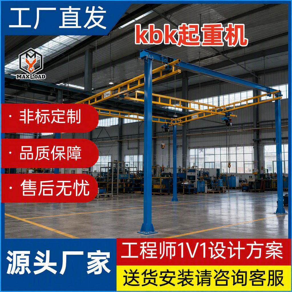 kbk起重机厂家|行车吊车|柔性轨道|轻型起重设备刚性铝轨起重搬