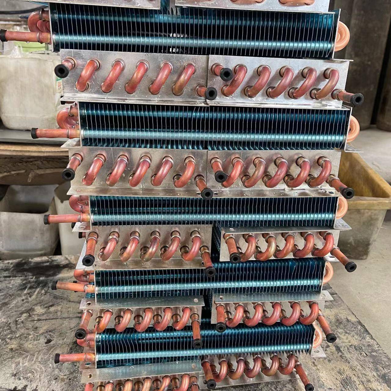 厂家定制品柜医柜蒸发器亲水铝箔铜管翅片