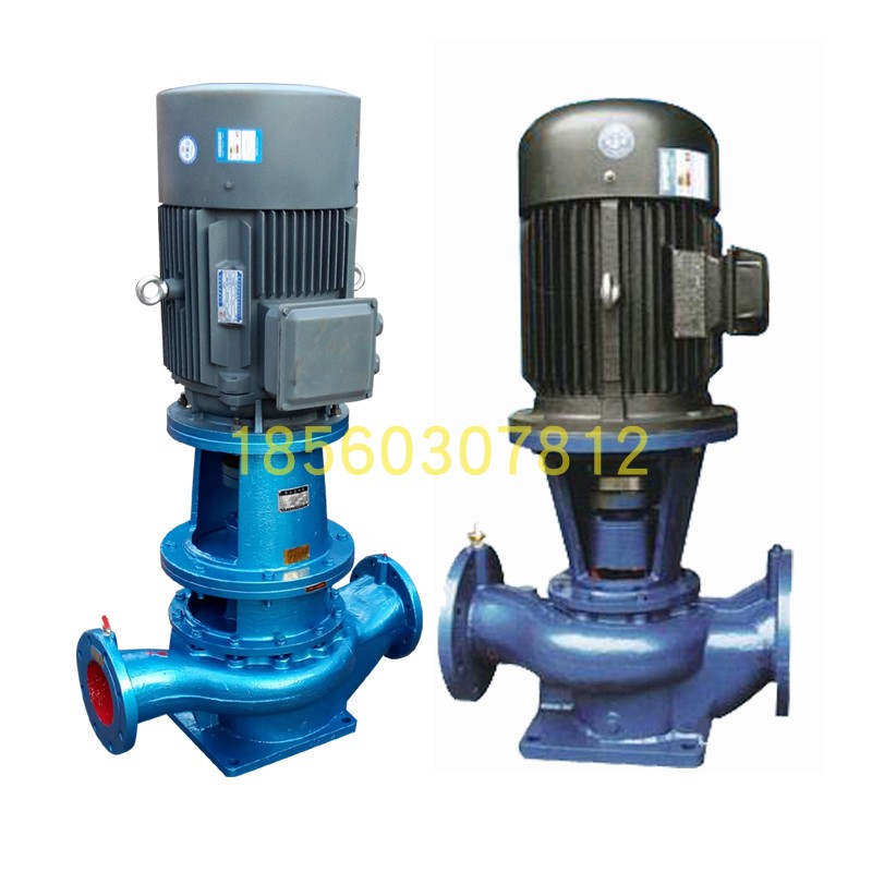 ISG125-250立式单级离心泵泵头 55Kw 老式消防管道增压泵