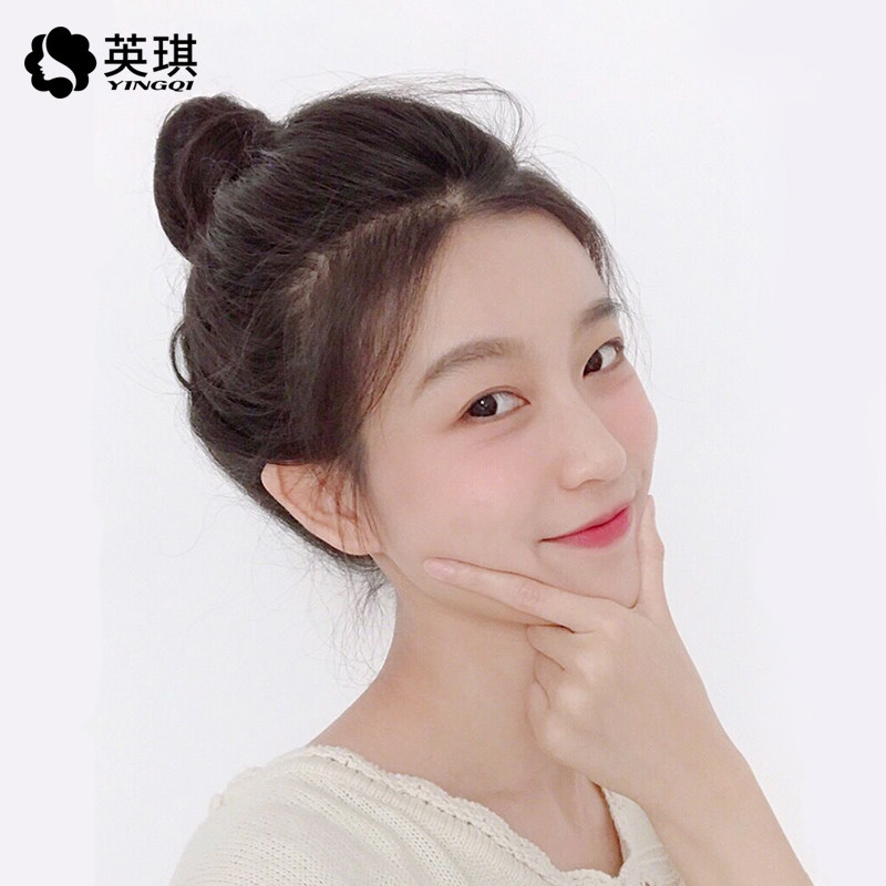 英琪假发女头顶蓬松自然垫发片隐形无痕全真发两侧发根增厚补发片