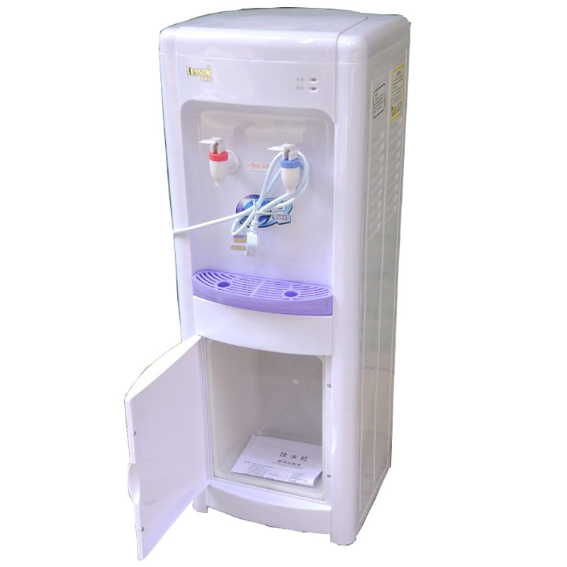 家用立式冷热饮水机温热型直饮机接净水器过滤水线管机