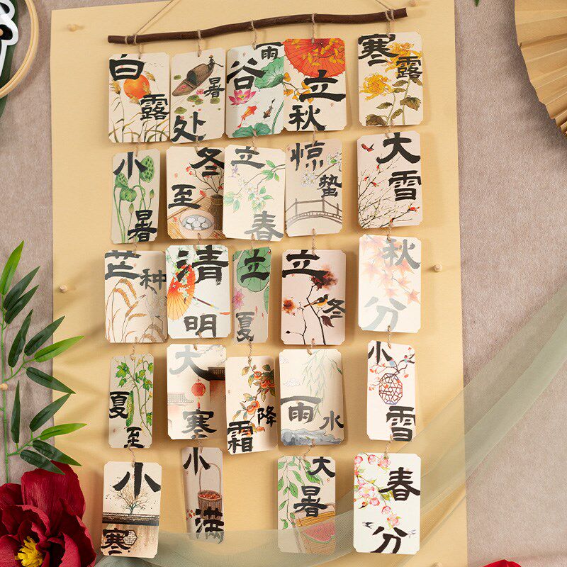 立体中式国风墙面墙饰贴幼儿园小学展示栏黑板报组合文化环创材料