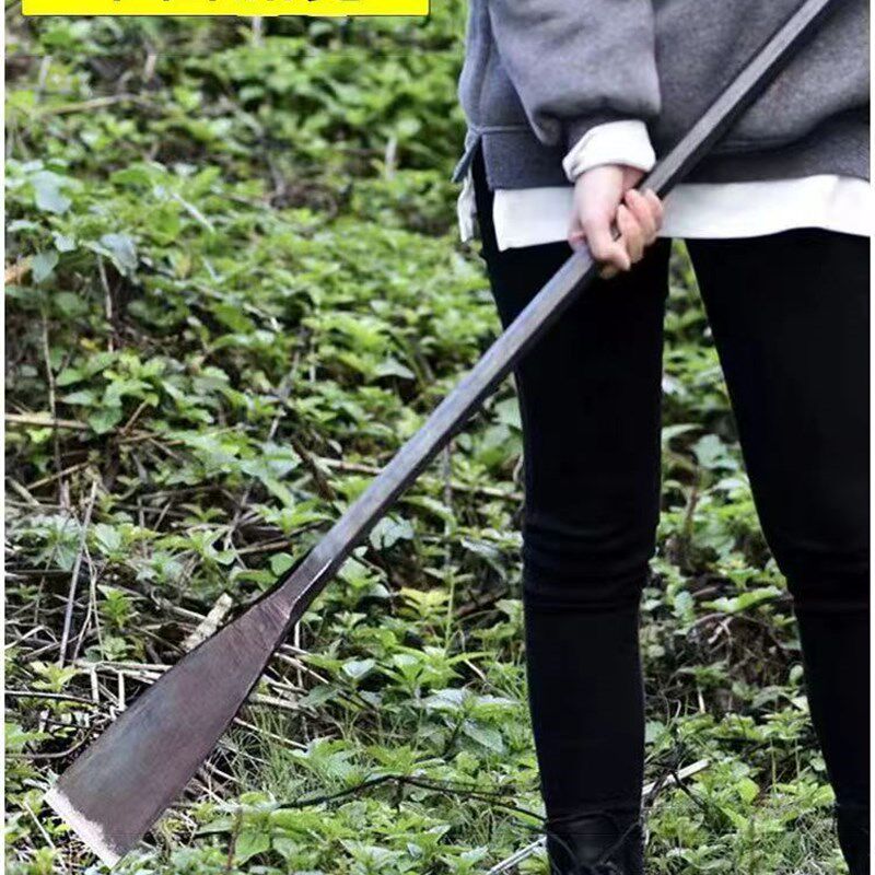 锻打弹簧钢洛阳铲实心移植铁锹挖洞坑挖树锹起苗挖冬笋园林铲子