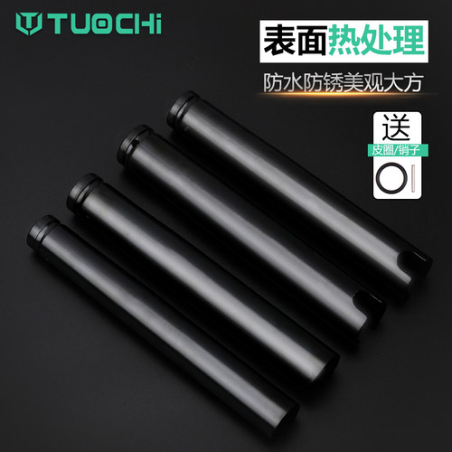 电动扳手加长开口套筒六角套筒头1/2风炮套筒汽修架子工150-300mm