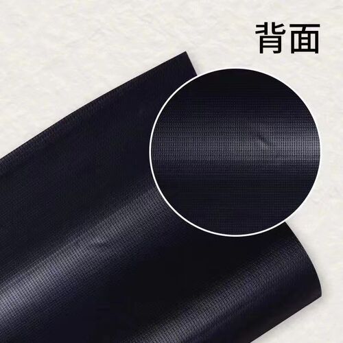 黑白喷绘布遮光广告材料灯箱布婚庆舞台铺地吊顶房产装修布围挡布