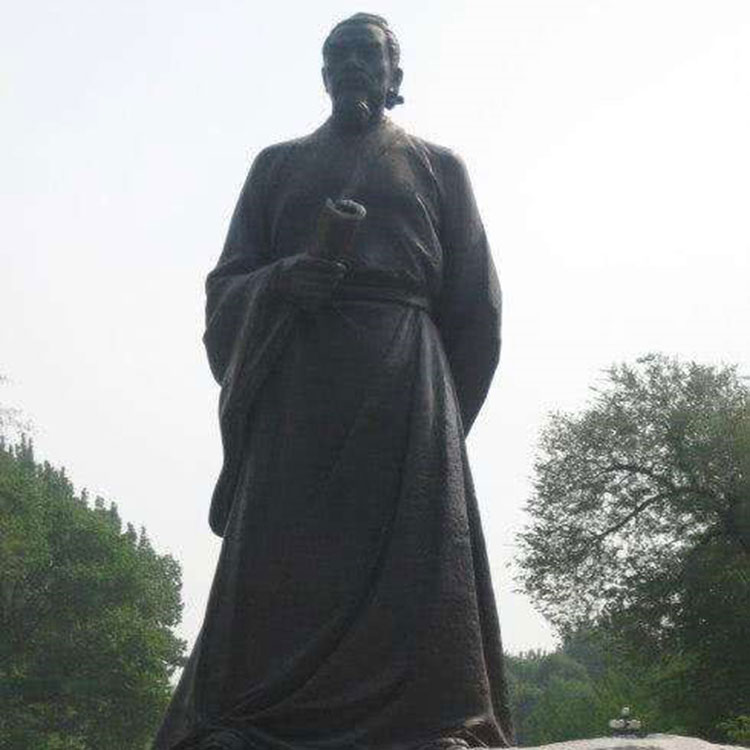 定制钟惺雕塑杨涟杨镐袁应泰冯梦龙王骥德史孟麟王惟俭雕像摆件