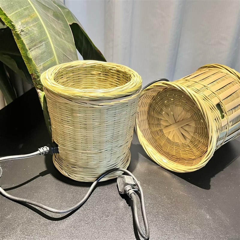 直播专用竹篮火锅竹篮子火锅学生宿舍泡面锅迷你小锅创意竹编菜篮