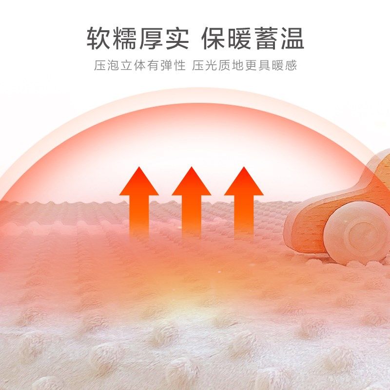 爱予宝贝婴儿床笠豆豆绒新生儿床单春秋宝宝幼儿园拼接床垫套定制