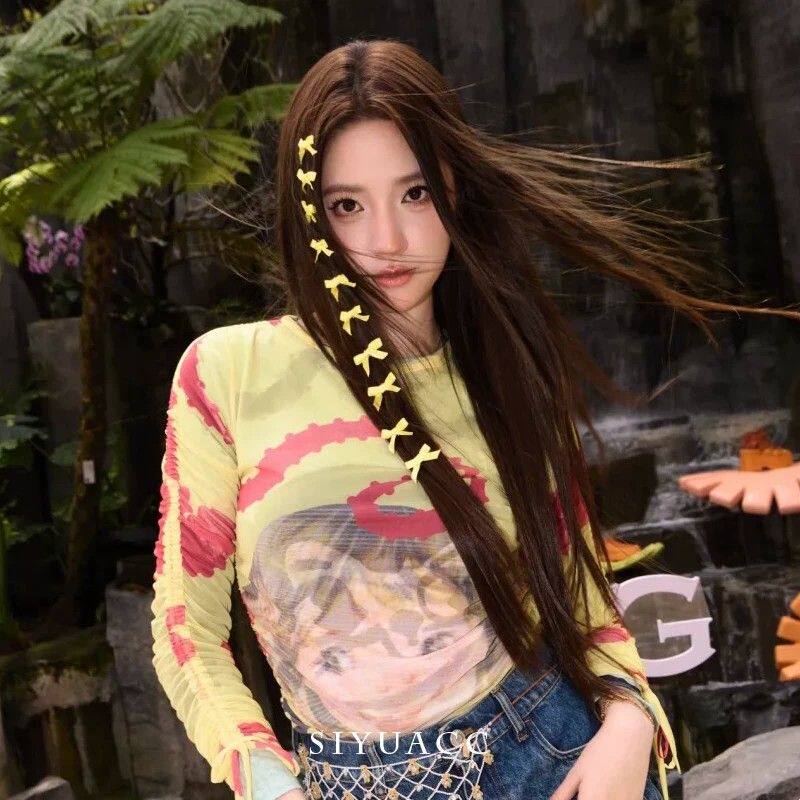 芭蕾风蝴蝶结小发夹2025新款甜酷多巴胺发卡侧边夹甜美发饰头饰女