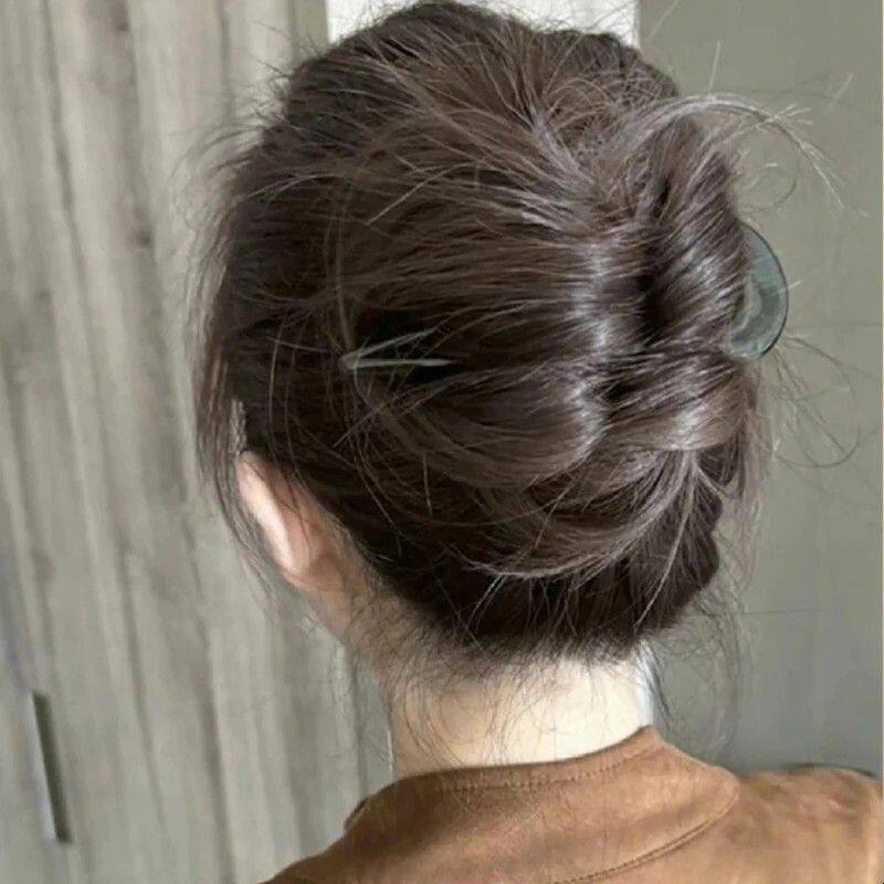 U型簪盘发发簪女韩式醋酸高级感簪子盘发神器丸子头发插发饰头饰