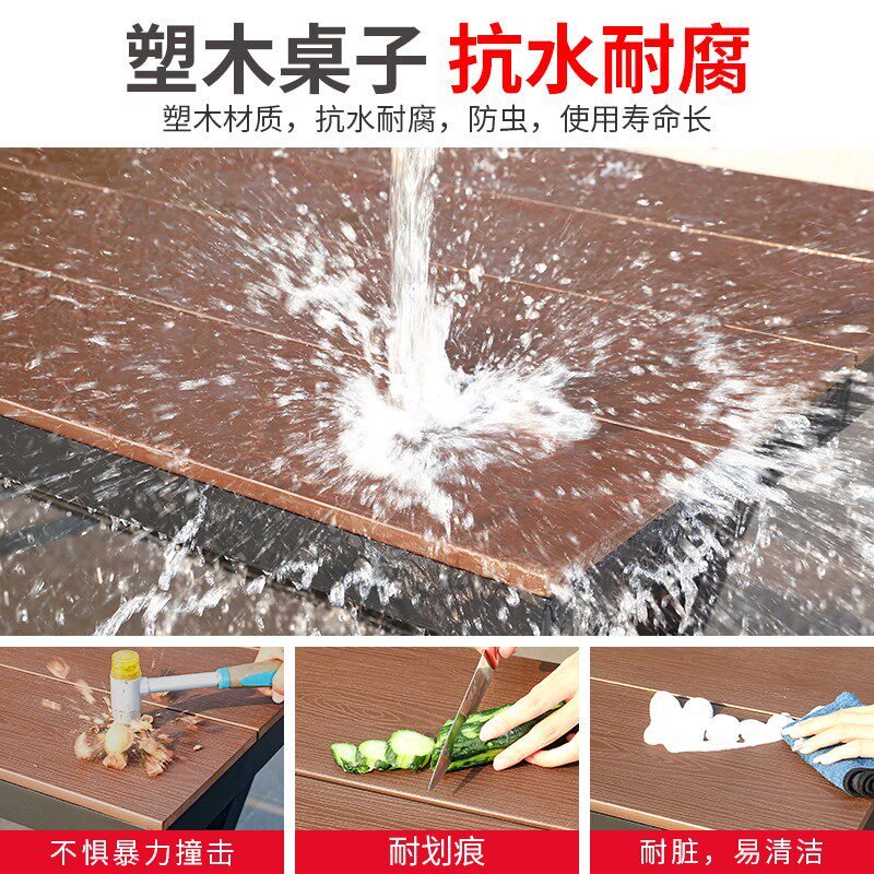 莫家户外咖色编藤桌椅套装组合别墅庭院休闲家具懒人小户型藤桌椅