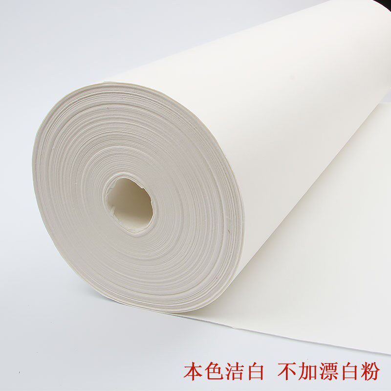 字画装裱材料覆背纸腹背纸加厚裱画覆被纸手工胶膜机器卷筒复被纸