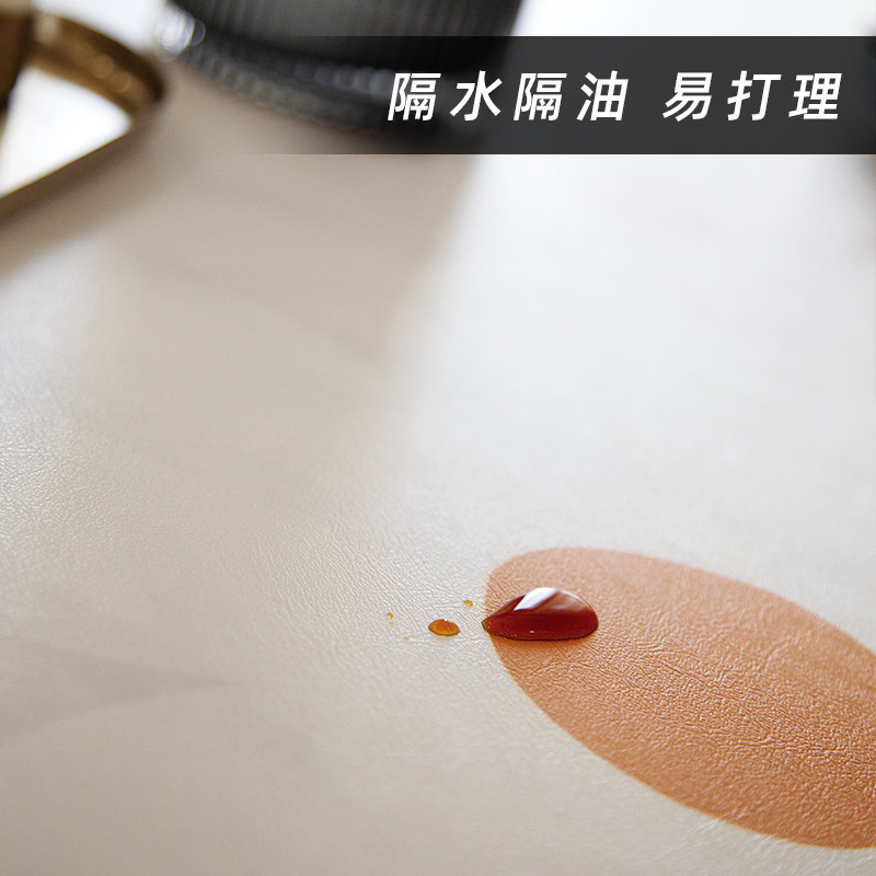 皮革桌垫防水防烫防油长方形书桌垫学生电脑办公桌面PVC垫子