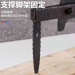 锻打老式手动铡刀家用中药材铡刀灵芝切药刀铡草刀铡刀切草大闸刀