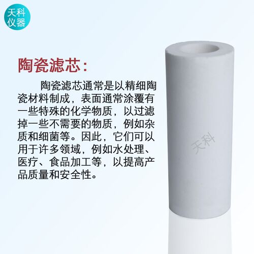 CEMS烟气过滤芯 玻纤 PE 陶瓷材质保护过滤器滤芯通用过滤器滤芯