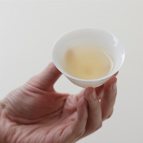 闻说冰玉白瓷品茗杯 羊脂玉品茗杯家用简约功夫茶具陶瓷小茶杯