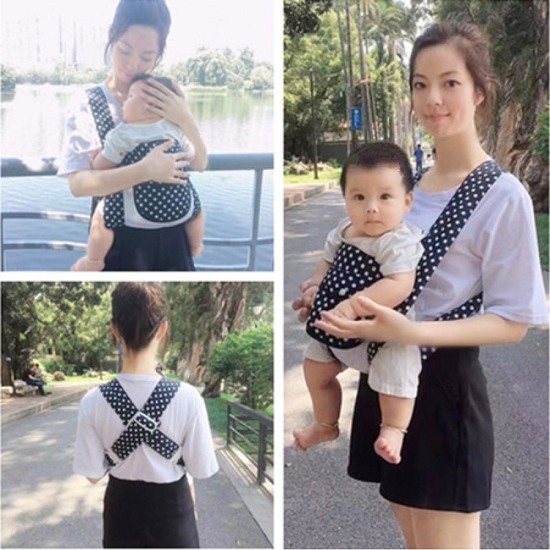 宝宝背带婴儿外出简易前后两用前抱式轻便背小孩抱娃神器解放双手