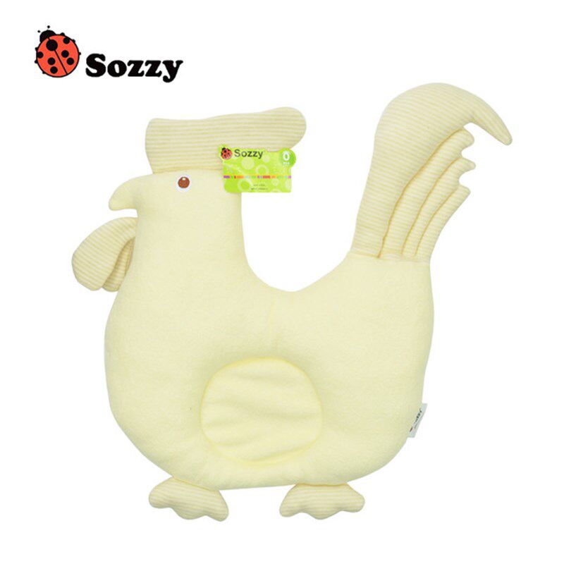 Sozzy婴儿枕防偏头定型枕兼顾仰睡和侧睡正头型纠正偏头婴儿枕头