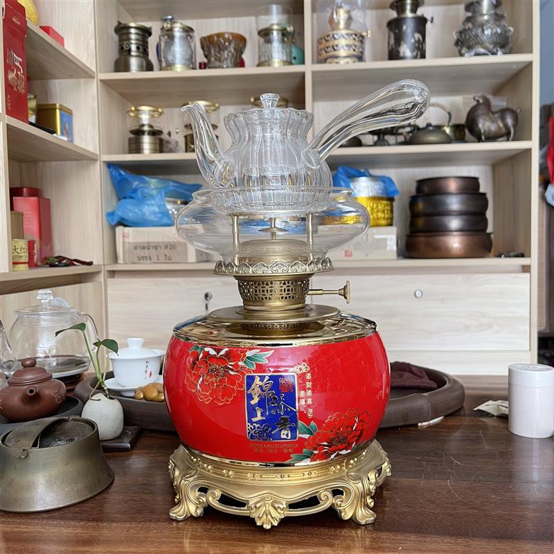 酒瓶改造空气茶灯茶炉养生灯煮茶器工夫茶具