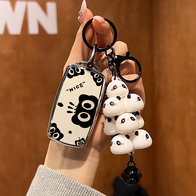 专用于大众速腾钥匙套23新款朗逸探岳卡通女包迈腾壳凌渡网红车扣