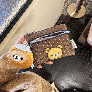 轻松熊卡包证件收纳包女款2026新款驾驶证套小卡包零钱包随身包