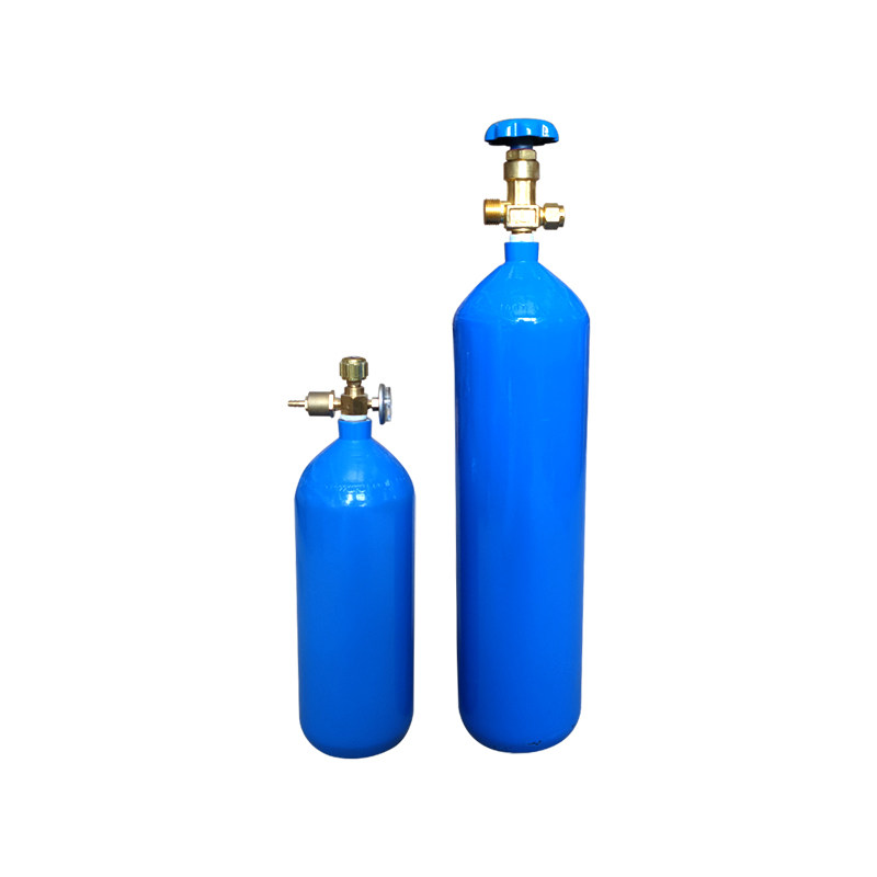 便携式焊炬氧气瓶国标2L4升制冷维修焊接焊具配件鱼运输高压钢罐