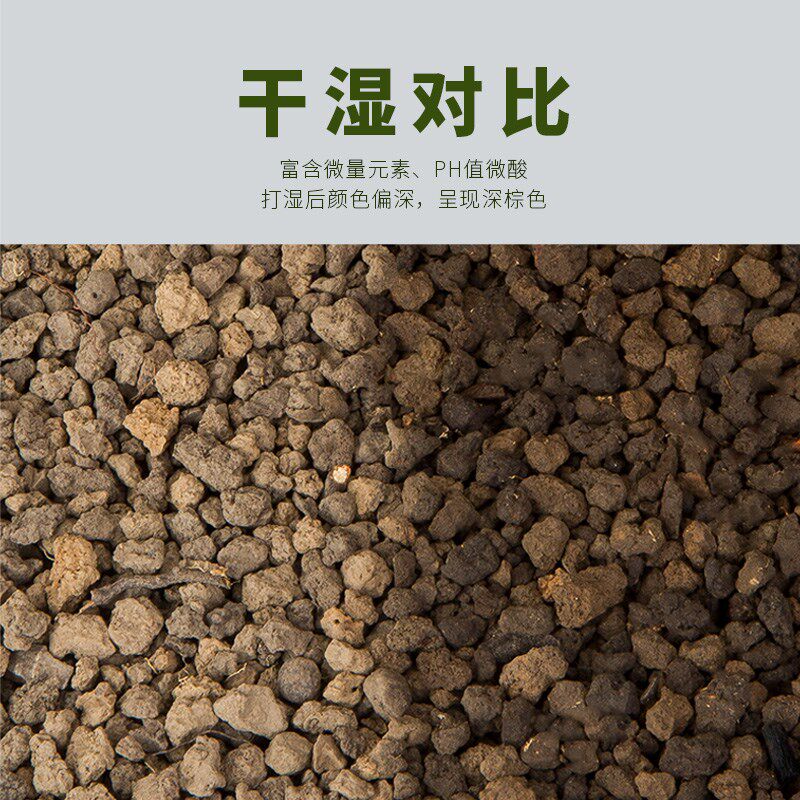 【松竹黑山土】松竹苔藓专用土兰花铺面保湿硬质颗粒盆景土营养土