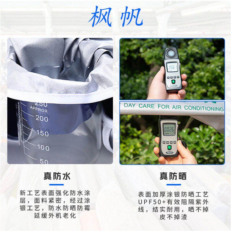 空调外机保护罩网防雨罩开机不取防尘罩防晒防鸟防护罩3匹防滴水