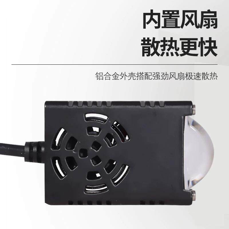 LED汽车激光射灯远射铺路货车越野轿车强光中网灯隐藏式激光炮