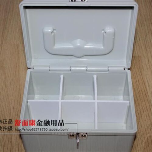 章用收纳放章盒耐用防摔印章盒多格盒子财务证明用品塑料箱