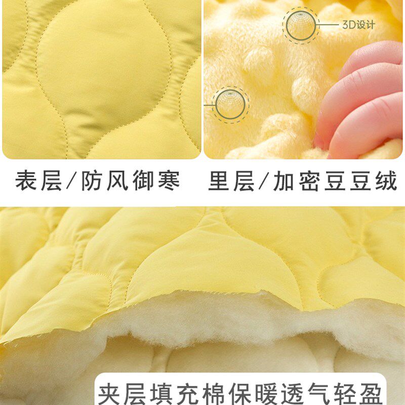 韩版儿童斗篷秋冬挡风毯推车盖毯婴儿背带腰凳防风宝宝披风加厚罩