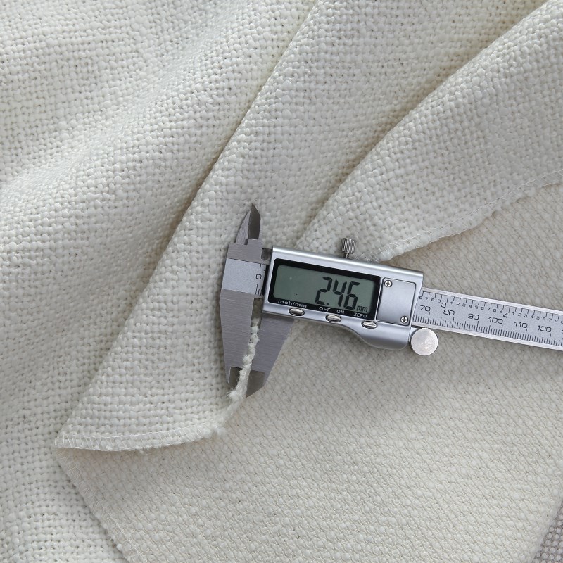 70高端棉麻沙发面料Minotti意式风加厚高档粗麻布定做沙发垫套罩
