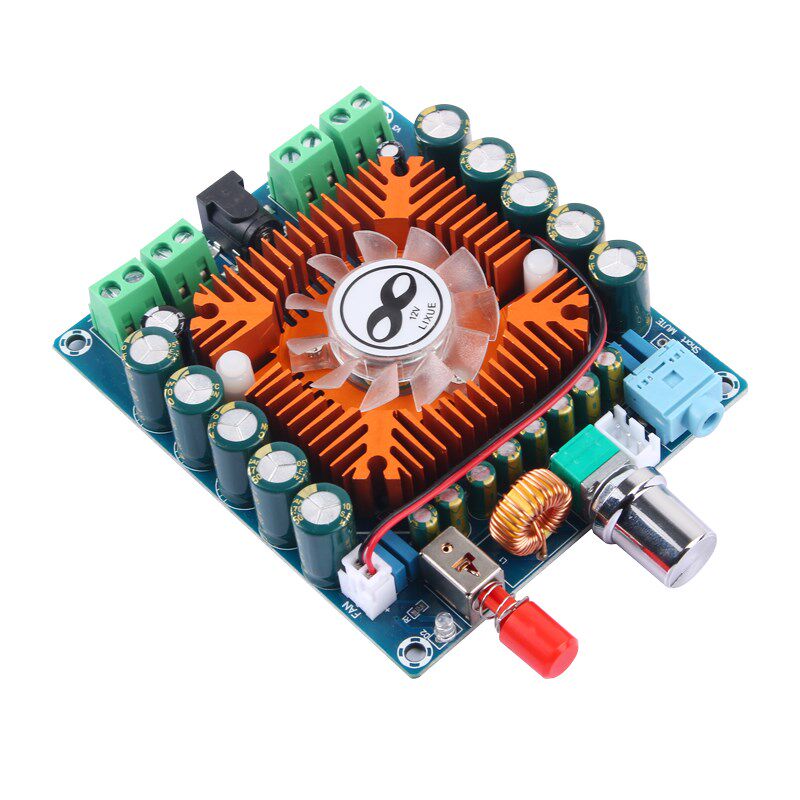 TDA7850汽车功放板四声道模块大功率音响数字发烧专业HIFI车载12V