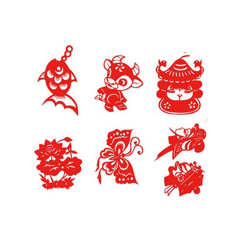 剪纸工具套装专业全套学生初学手工刻刀垫板刻板儿童刻纸工具图样