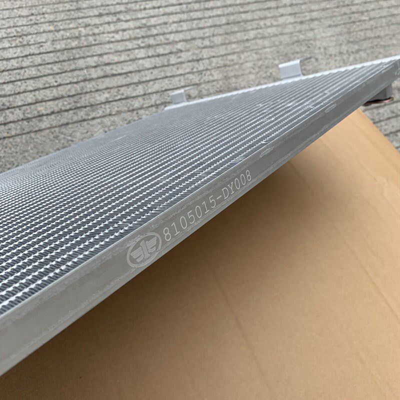 解放悍天V空调冷凝器散热器片散热网氟利昂罐干燥瓶8105010-DY008