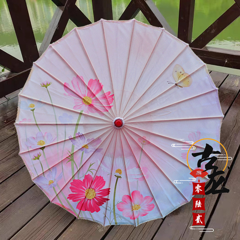 夏辉人间烟火舞蹈伞演出70厘米中国风油纸伞古风伞古典舞伞道具伞图片