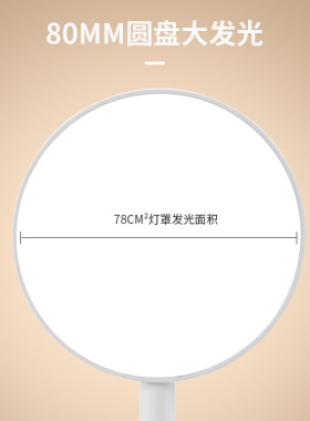 新款学生阅读台灯充电夹子台灯折叠工作led卧室灯刻字定制logo