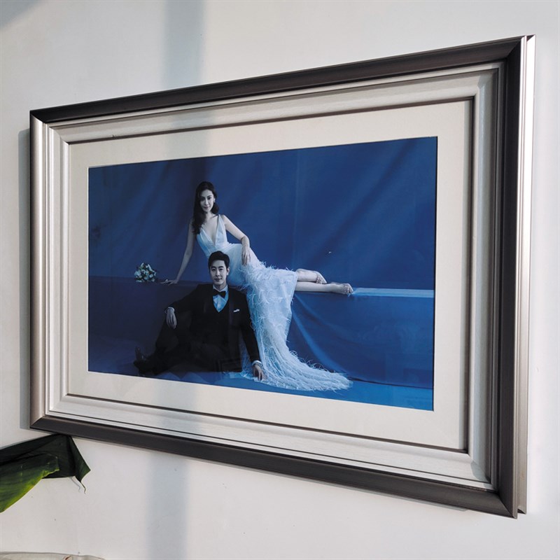 影楼婚纱照相框摆台全家福儿童画框大冲印洗照片定制客厅卧室挂墙