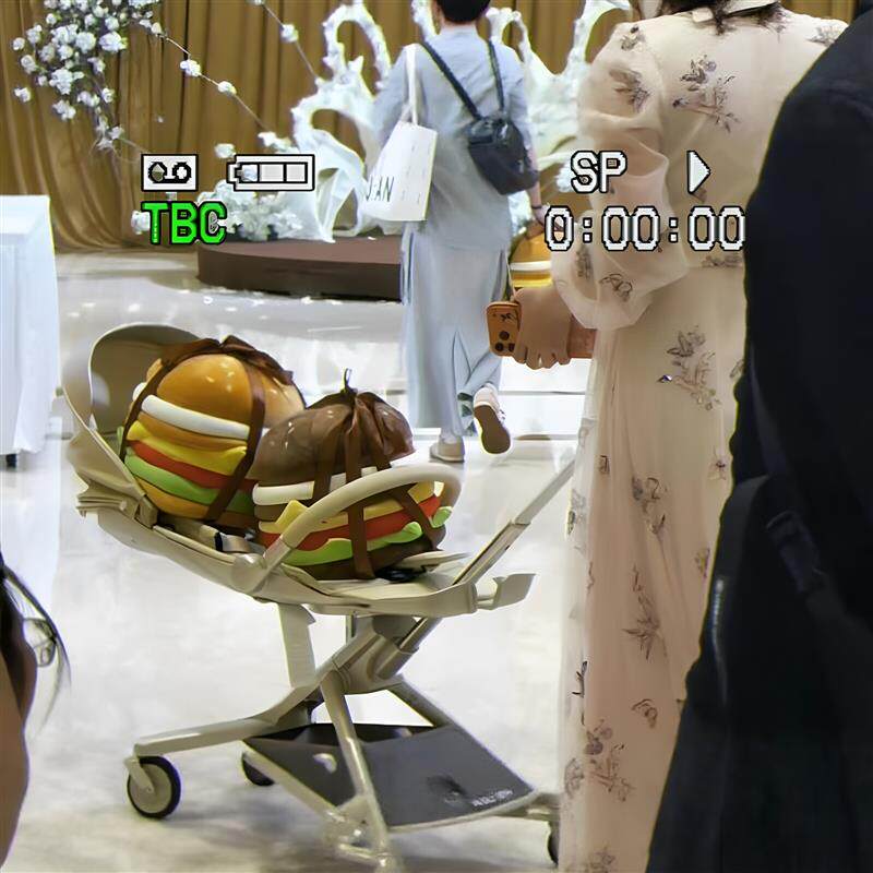 挑战最特别伴手礼盒汉堡收纳凳可开坐结婚订婚喜宴新婚礼物包装盒