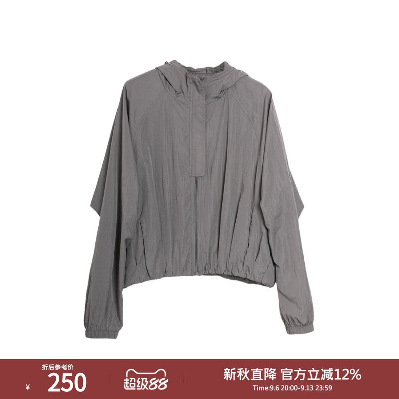 西町村屋休闲百搭短款外套女图片