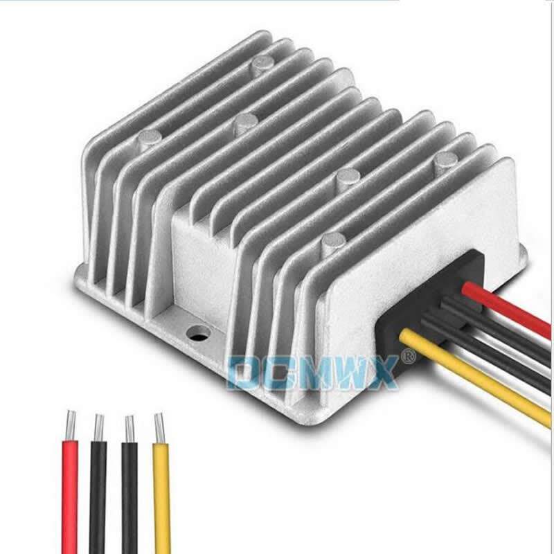 12v24v转5v伏降压线电源转换器车载LED电子显示屏P10走字屏变压器