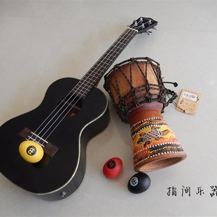 德瑞TERRE 入门级5寸非洲鼓 原木光面 整木掏空